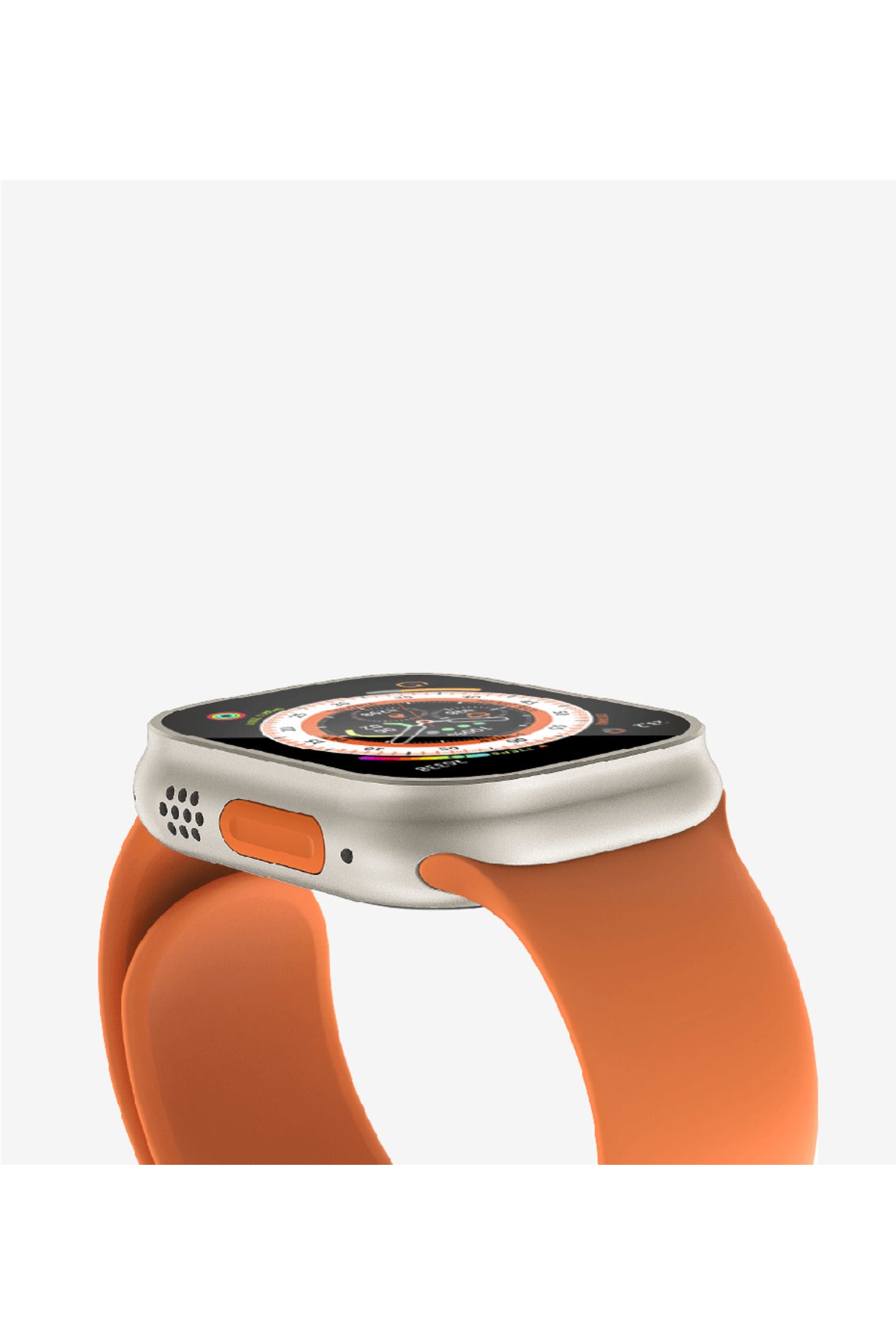 Akıllı Saat, Premium 49mm Alüminyum Kasa Hd Ekran Ios Ve Android Uyumlu