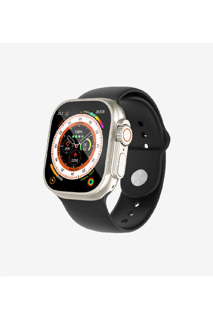 LinkTech Akıllı Saat, Premium Smartwatch 49mm Alüminyum Kasa Hd Ekran Ios Ve Android Uyumlu