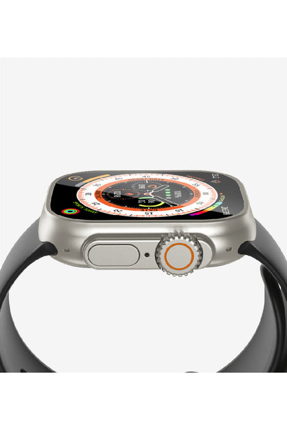 LinkTech Akıllı Saat, Premium Smartwatch 49mm Alüminyum Kasa Hd Ekran Ios Ve Android Uyumlu